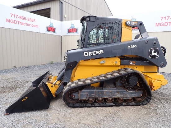 John Deere 331G Track Skid Loader