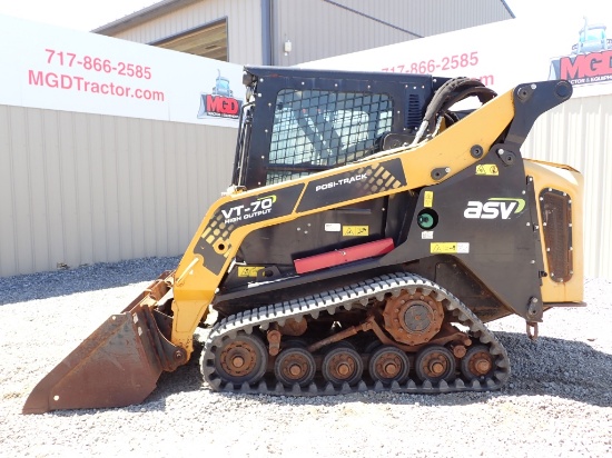 ASV Posi-Track VT70HO Track Skid Loader
