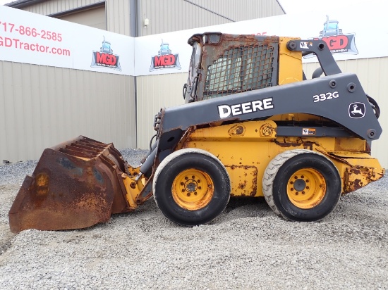John Deere 332G Wheel Skid Loader