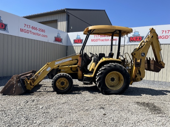 John Deere 110 Loader Backhoe