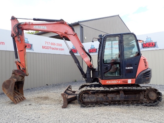 Kubota KX080-4 Excavator