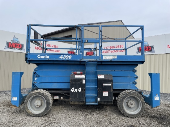 Genie GS4390 Rough Terrain Scissor Lift