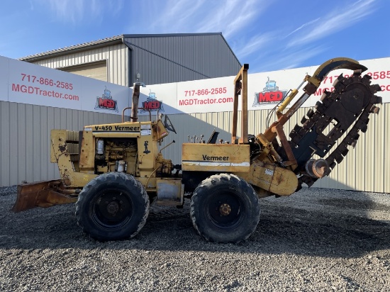 Vermeer V450 Trencher