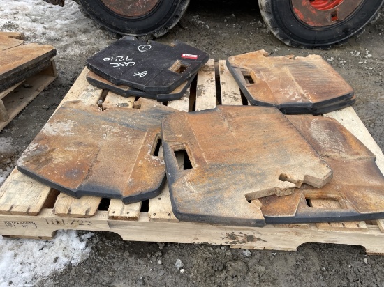 (7) Case suitcase weights off case 7240