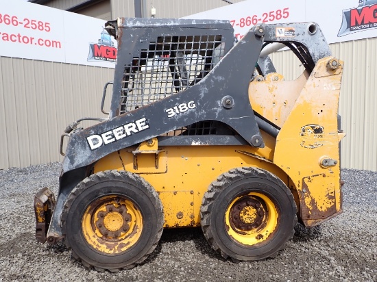 John Deere 318G Wheel Skid Loader