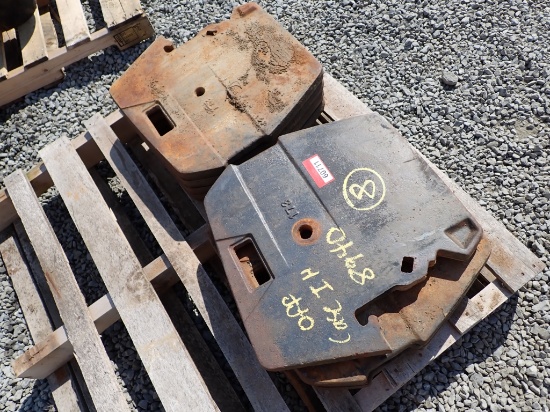 Weights off Case IH 8940