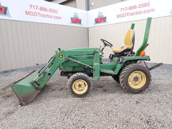 John Deere 655 Tractor