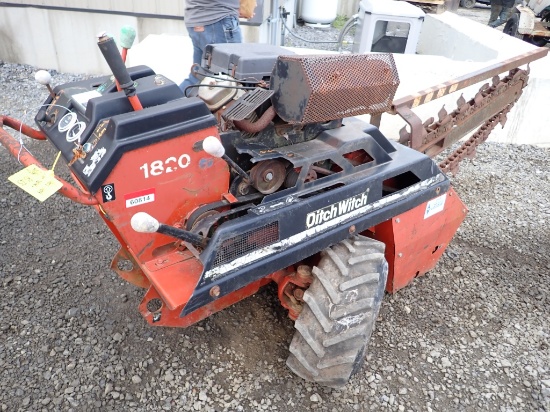 Ditch Witch 1820 Walk Behind Trencher