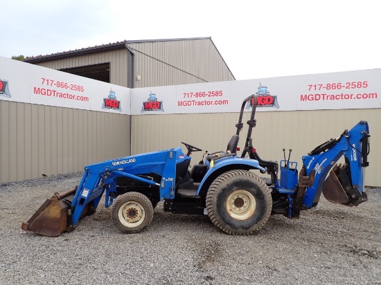 New Holland TC33 Tractor Loader Backhoe