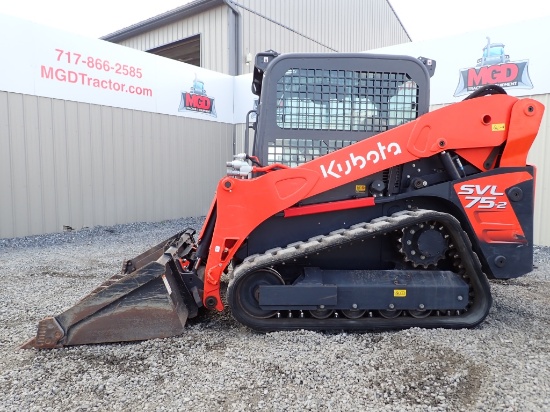 Kubota SVL75-2 Track Skid Loader