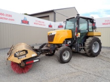 Massey Ferguson 4608 Tractor with Broom Attachment