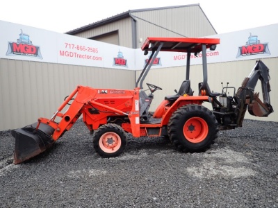 Kubota L35 Loader Backhoe