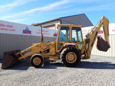 Ford 555B Loader Backhoe