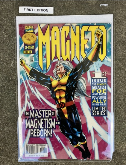 1st Edition Marvel Magneto Comic