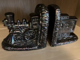 Train Book Ends