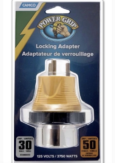 New! 30/50 amp Gripper- Adapter