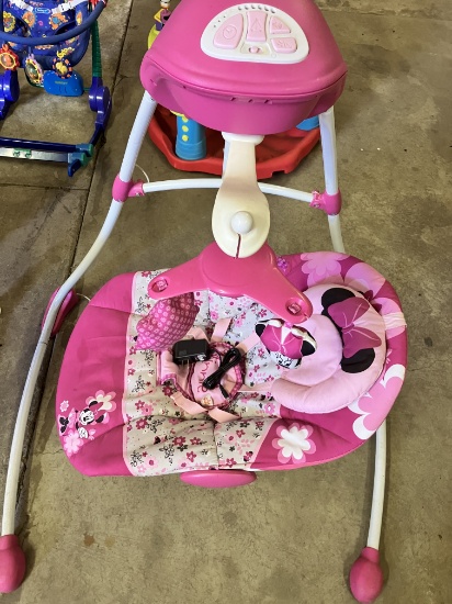 Minnie Mouse Baby Swing