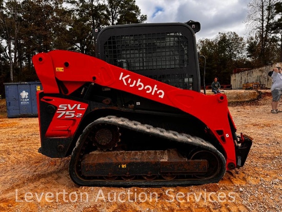 2021 Kubota SVL 75-2 2 Speed High Flow Skid Steer