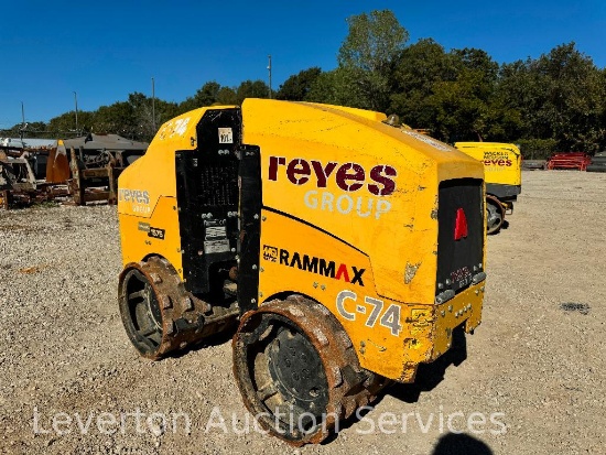 2017 Rammax 1575 Trench Roller W/ Remote