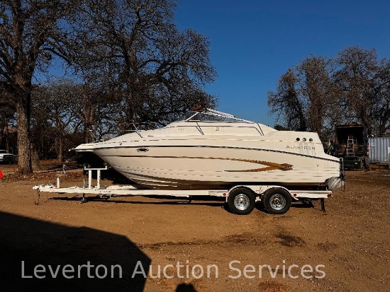 2002 Glastron Cuddy Cabin Boat W/ Trailer
