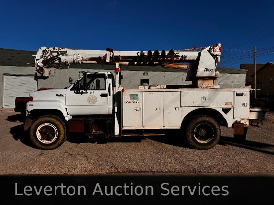 1992 GMC TopKick / Digger Derrick Truck