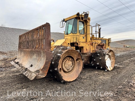 1987 CAT 826C Sheeps Foot Landfill Compactor