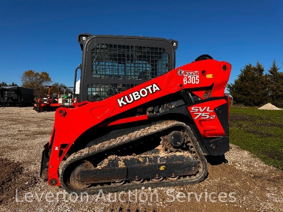 2020 Kubota SVL75-2 W/ Tooth Bucket