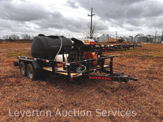 Landa Pressure Washer W/ 2019 14ft Ranch King Utility Trailer