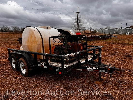 Landa Pressure Washer W/ 2017 12ft Big tex utility Trailer