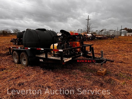 Landa Pressure Washer W/ 2019 14ft Ranch King Utility Trailer