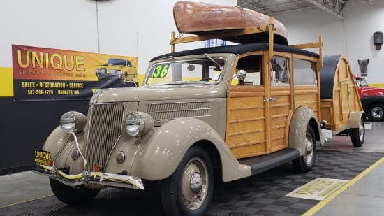 1936 Ford Woody Wagon w/Trailer!