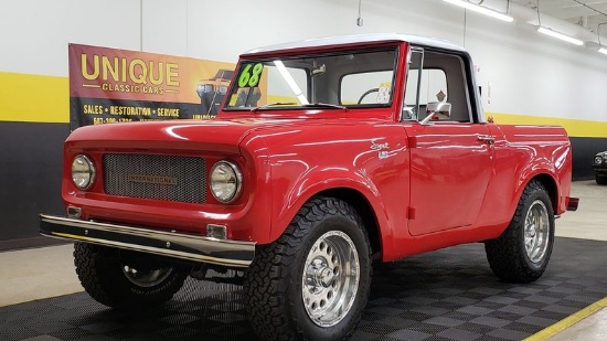 1968 International Scout 800 4x4 - 3.2L Inline 4 (196ci)