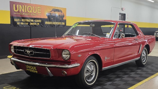 1965 Ford Mustang A Code 289 Coupe