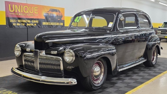 1942 Ford Super Deluxe - Extensive Restoration, Rare Car Due to Limitied Production During WWll