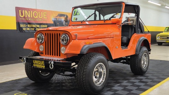 1973 Jeep CJ5 4x4 - Full Frame Off Restoration