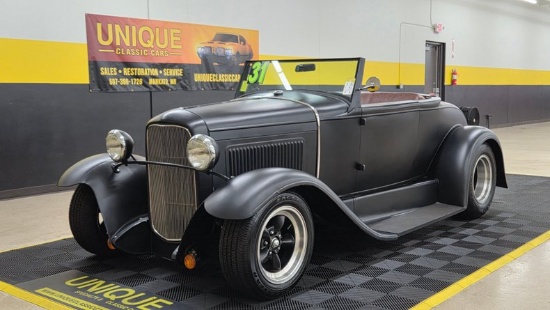 1931 Ford Model A Roadster Street Rod - All Steel Body