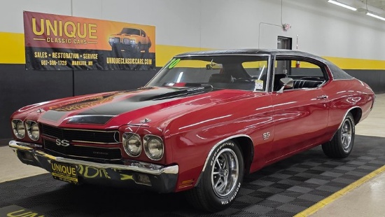 1970 Chevrolet Chevelle - 454 Big Block with MATCHING NUMBERS Turbo Hydra-Matic TH400 Transmission