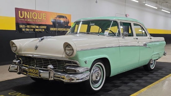 1956 Ford Customline 4 Door Sedan - Well Kept Interior