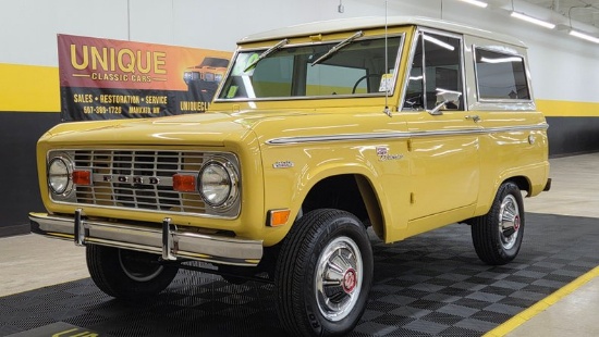 1969 Ford Bronco Sport 4x4 - Recently Restored