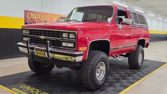 1990 Chevrolet Blazer K5 Silverado 4x4 - Cold A/C, Suspension Lift, Well Maintained