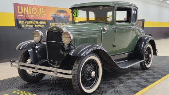 1931 Ford Model A 5 window Coupe w/ Rumble Seat - All Steel Body