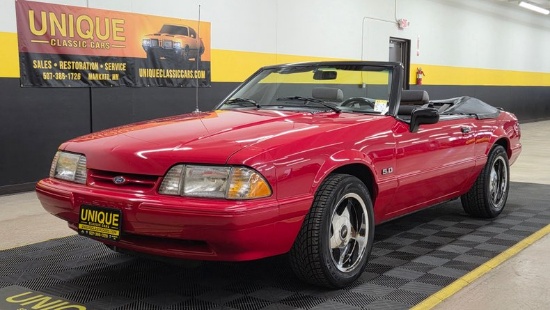 1992 Ford Mustang LX Convertible - 40,622 ACTUAL MILES!