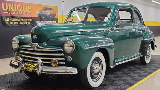 1948 Ford Super Deluxe Coupe - Updated with a 12-volt Electrical System
