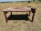 Metal Work Bench Red