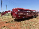 2010 Gooseneck Livestock Trailer