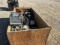 Crate of Chevy parts