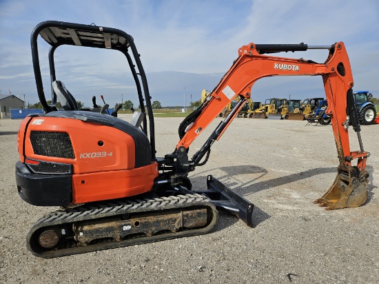 Kubota KX033-4 Mini Excavator