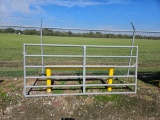 10' Ranger 6 Bar Galvanized Gates