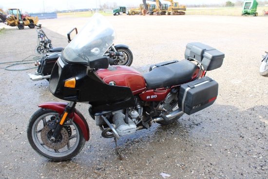 1986 BMW R 80 Motorcycle