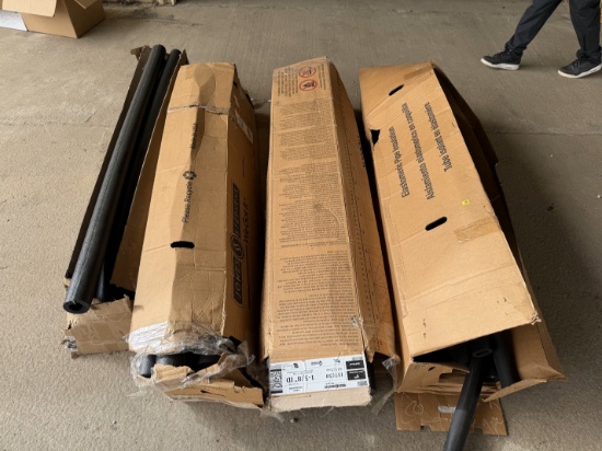(4 Boxes) 1-5/8" ID Poly Insulation